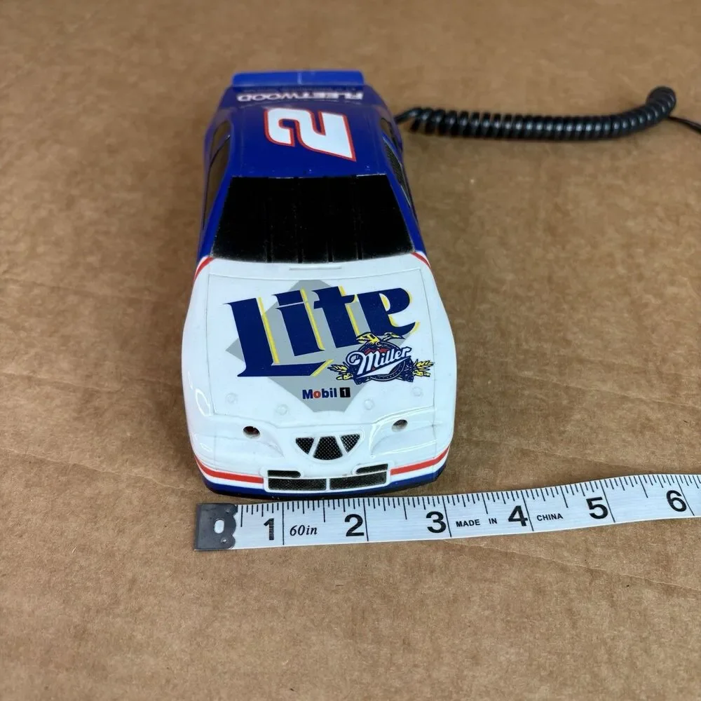 Vintage 1991 Rusty Wallace Miller Lite Nascar Phone - Untested, Columbia,
